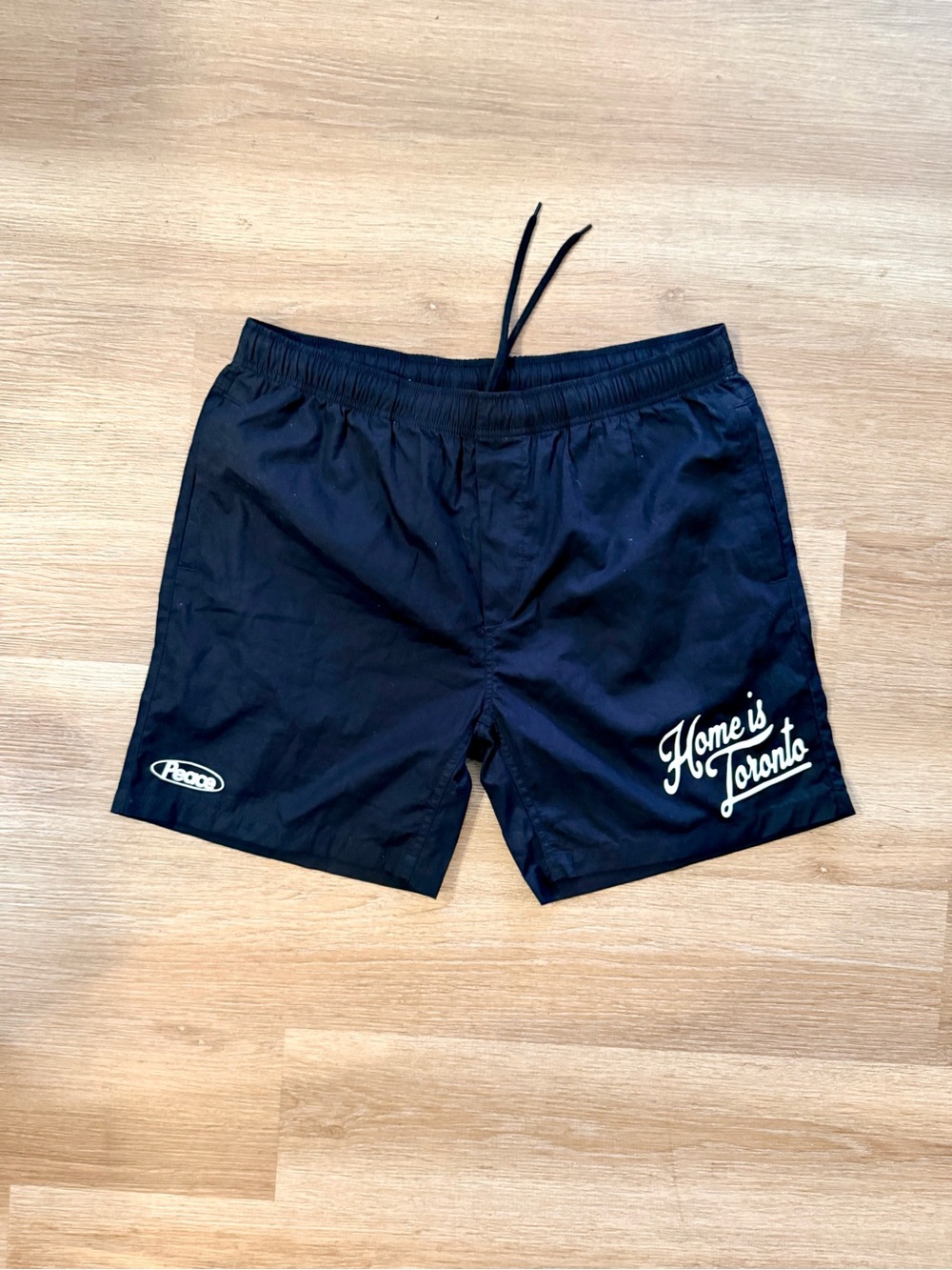 Black 'Home is Toronto' Shorts